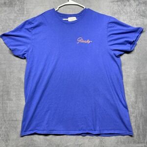 Awake New York T Shirt Mens 2XL Blue Cotton Graphic Spellout Logo Streetwear